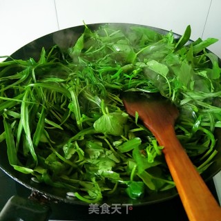 素炒空心菜的做法步骤：5