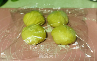 榴、芒果拉丝奶酪饼的做法步骤：3