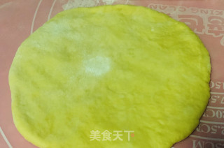榴、芒果拉丝奶酪饼的做法步骤：9
