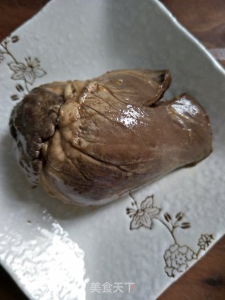 香卤猪心的做法步骤：8
