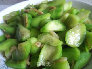 虾皮炒丝瓜的做法步骤：9