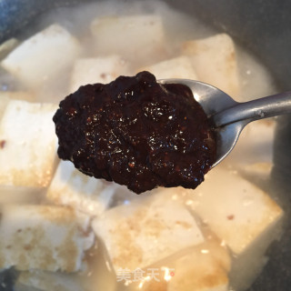 肉末香煎豆腐的做法步骤：5