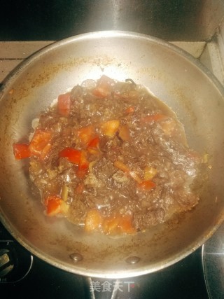 番茄炖牛腩的做法步骤：9
