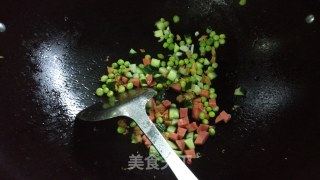 时鲜蛋炒饭的做法步骤：8
