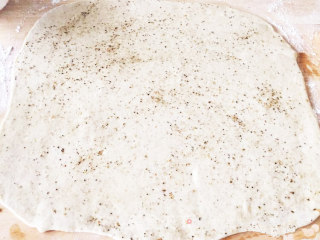 平底锅就能做的椒香苦荞饼，一口让你体验幸福的做法步骤：4