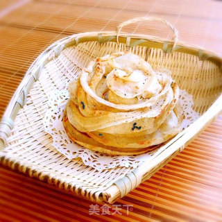 平底锅就能做的椒香苦荞饼，一口让你体验幸福的做法步骤：7