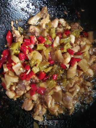 酸菜兔肉的做法步骤：6
