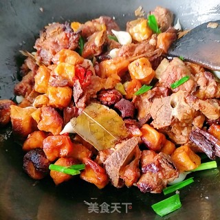 排骨烧鱼豆腐的做法步骤：13