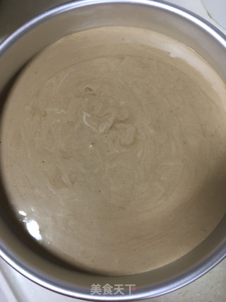 巧克力可可戚风蛋糕的做法步骤：7