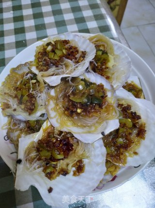 清蒸扇贝粉丝的做法步骤：6