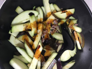 肉末炒茄子的做法步骤：3