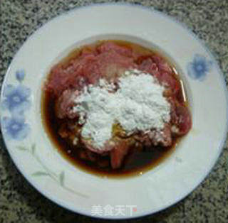 虾米干炒牛肉片的做法步骤：4