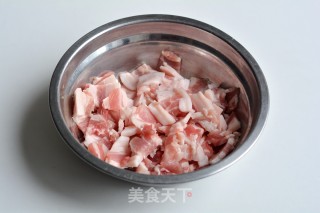 松茸肉片炒面的做法步骤：3