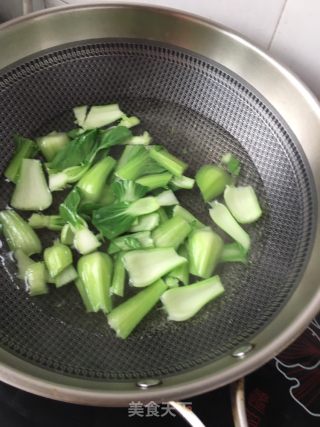 辣炒肉拌油菜的做法步骤：6