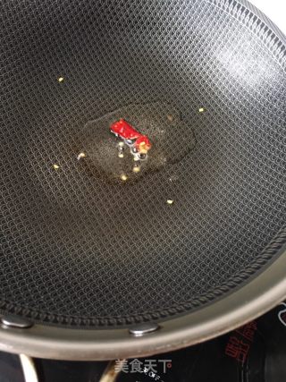 辣炒肉拌油菜的做法步骤：11