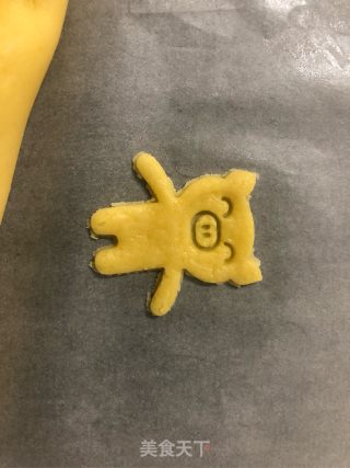 动物抱杏仁饼干的做法步骤：7