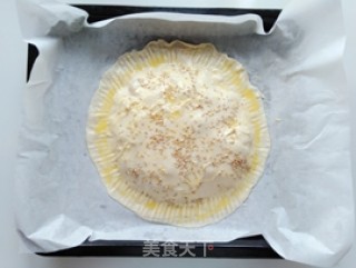 榴莲芝士鸡排大馅饼的做法步骤：9