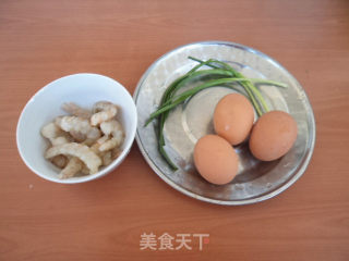 虾仁炒鸡蛋的做法步骤：1