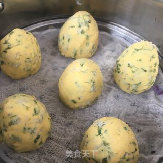 槐花窝头的做法步骤：17