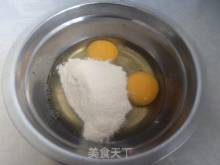 胡萝卜秋葵鸡蛋饼的做法步骤：3