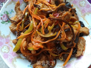 鱼香肉丝的做法步骤：9