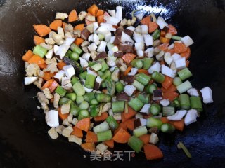 时蔬猪肉盖浇饭的做法步骤：5