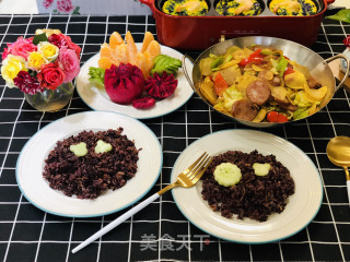 鲜虾鸡蛋甘蓝、黄瓜的做法步骤：10