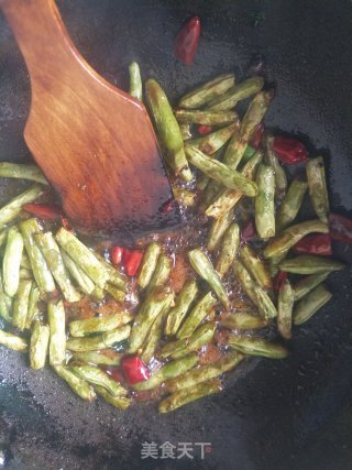 干煸四季豆的做法步骤：8