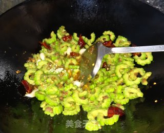 豆豉苦瓜的做法步骤：6