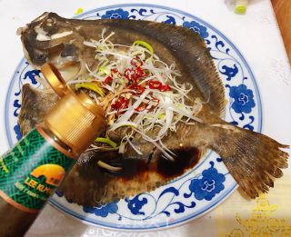 清蒸多宝鱼的做法步骤：8