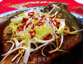 清蒸多宝鱼的做法步骤：12