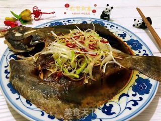 清蒸多宝鱼的做法步骤：15