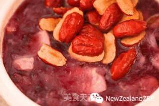 紫薯银耳新西兰花胶汤的做法步骤：7
