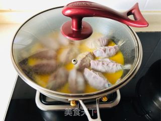 蛋抱鲜虾甘蓝饺的做法步骤：23