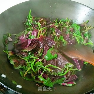 炒苋菜的做法步骤：5