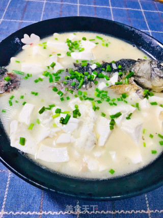鲫鱼豆腐汤的做法步骤：7