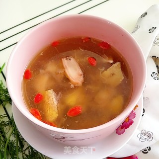 西洋参炖老母鸡汤的做法步骤：7