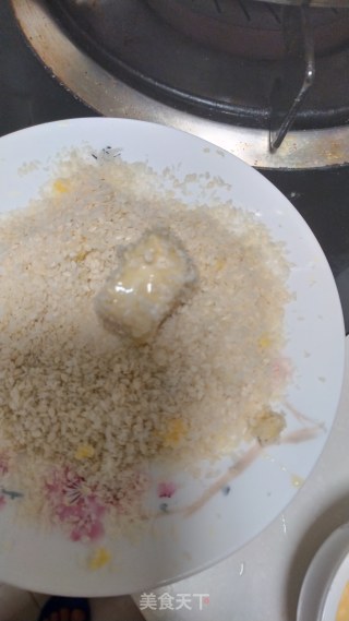 脆皮豆腐的做法步骤：4