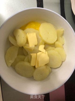 烤土豆泥塔的做法步骤：3