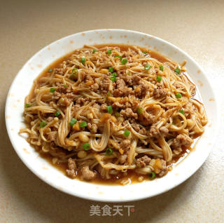 肉末金针菇的做法步骤：10