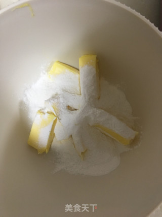 淡奶油原味曲奇的做法步骤：2