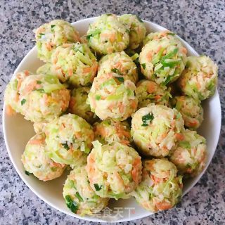 酥炸萝卜丝丸子的做法步骤：9