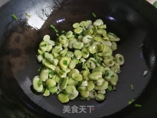 【下酒菜】葱油蚕豆的做法步骤：5