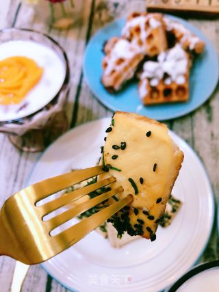 烤蒜香豆腐的做法步骤：8