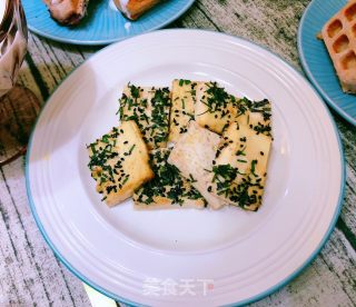 烤蒜香豆腐的做法步骤：10