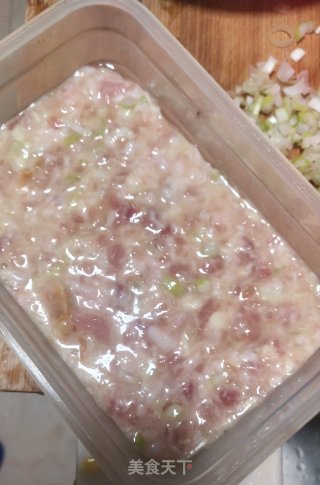 鸡蛋肉饼的做法步骤：2