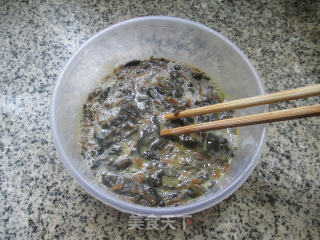 梅干菜炒鸭蛋的做法步骤：7