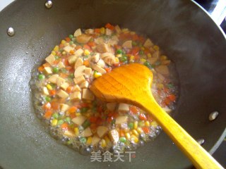 豌豆玉米的做法步骤：5