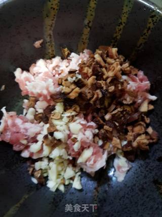 豆腐卜酿香菇肉末的做法步骤：5