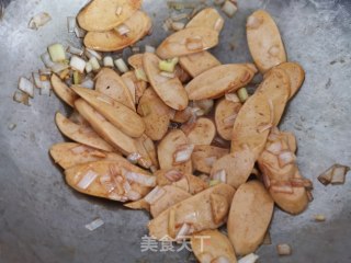 火腿番茄炒饭蛋的做法步骤：12